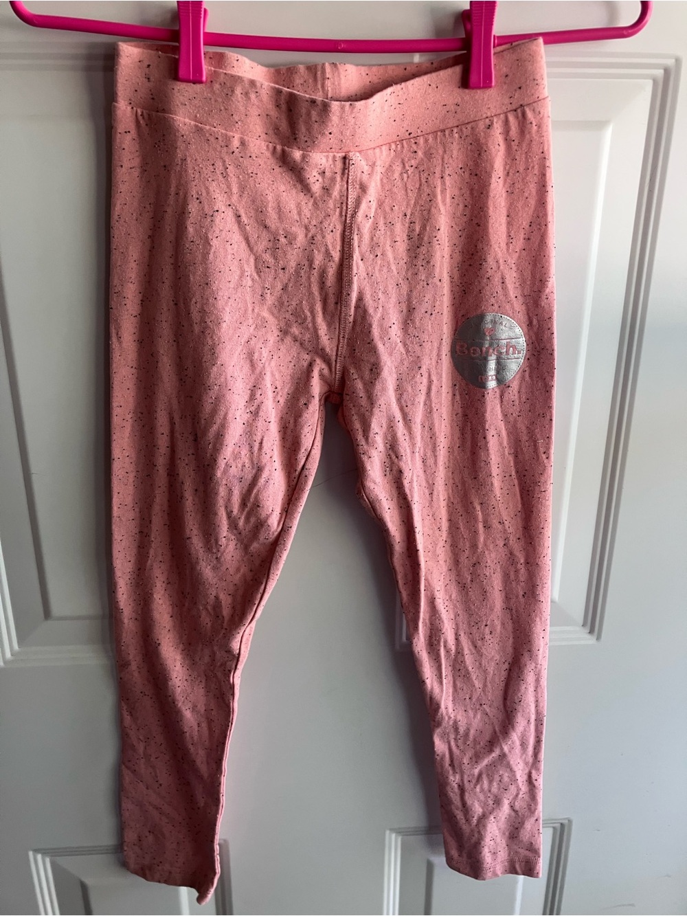 Bench pink speckled leggings size 9 10
